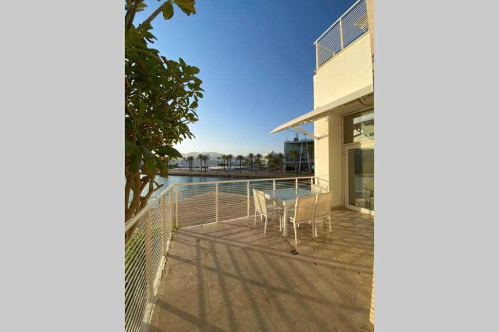 Haverim Ba'Lagouna Amazing Duplex 3Br Front Sea Leilighet Eilat Eksteriør bilde